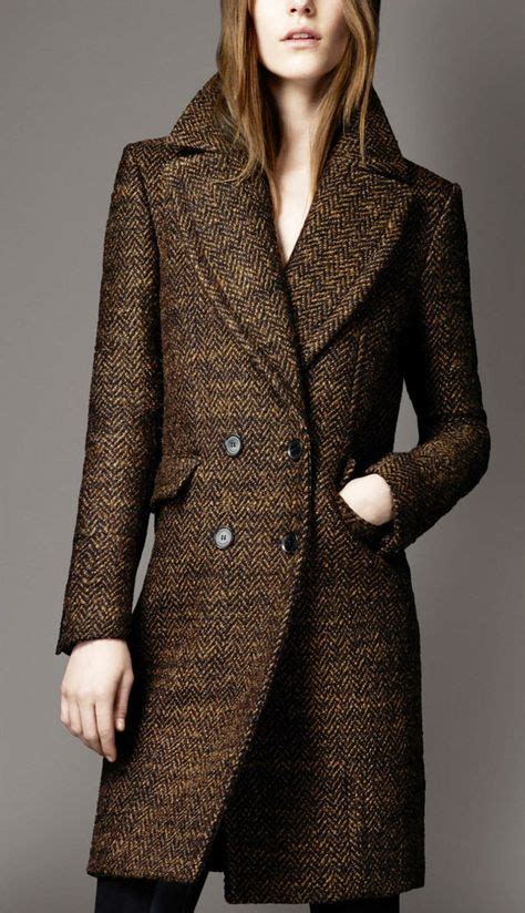 herringbone jacket burberry|Burberry coats for women.